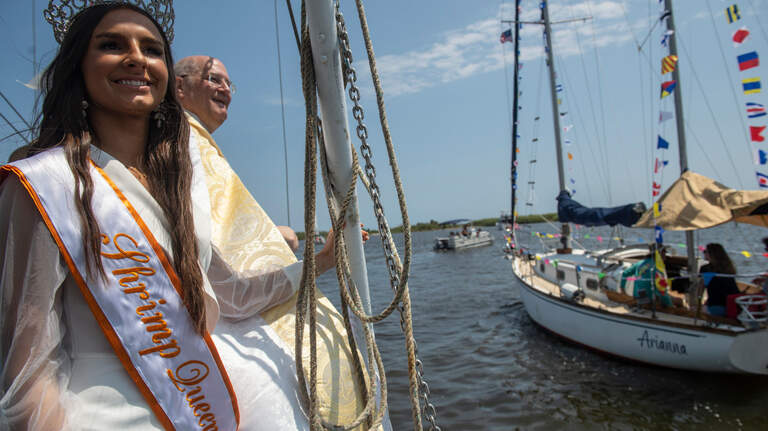 See the candidates for Shrimp Queen at the 95th annual Biloxi Blessing of the Fleet