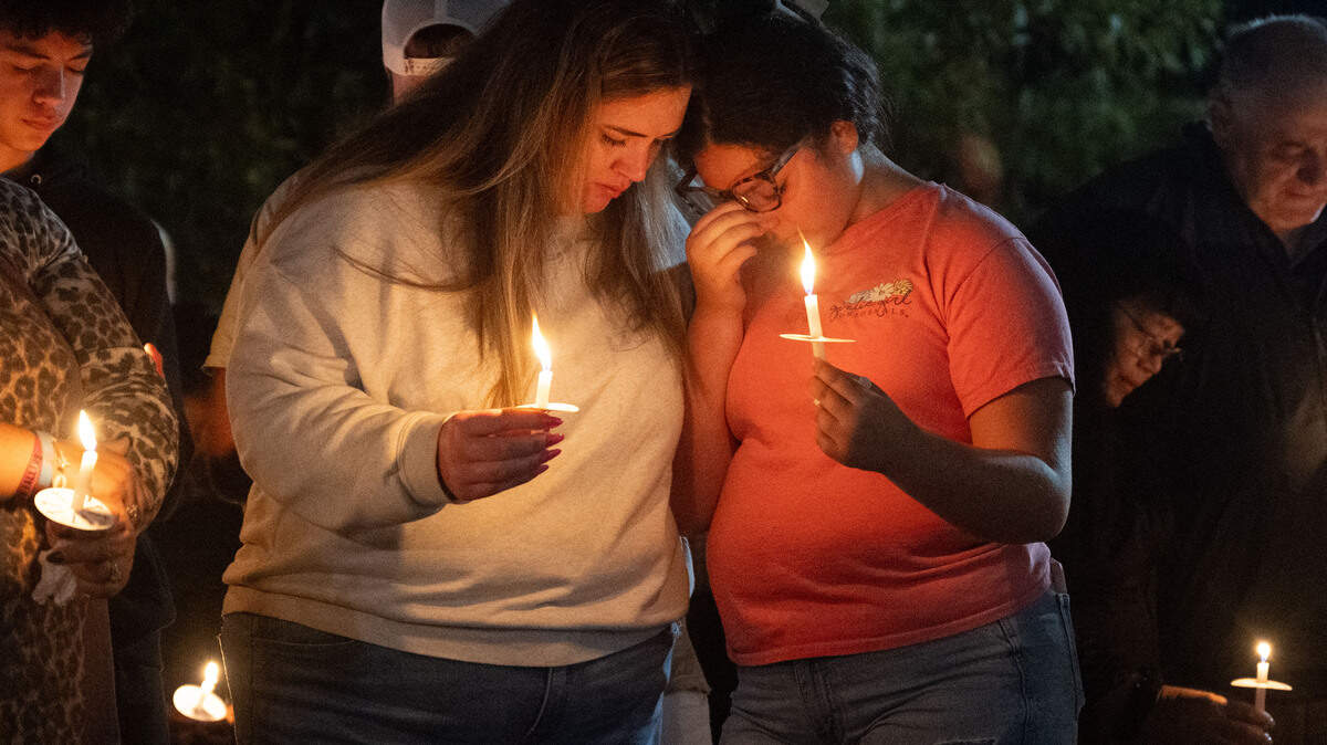 Crowd honors Landon Perry at Perkinston candlelight vigil | Biloxi Sun ...