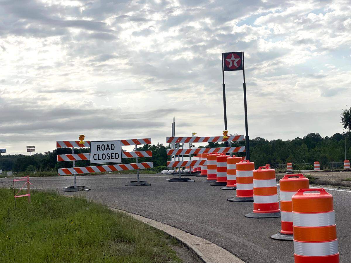 The Interstate 10 overpass bridge at Menge Avenue is closed for about a year as a widening project beings to make way for Mississippi’s first Buc-ee’s in Pass Christian.