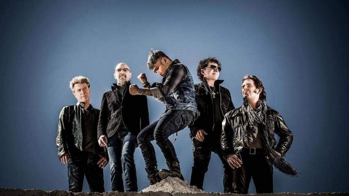 Journey (Ross Valory, Steve Smith, Arnell Pinela, Neal Schon and Jonathan Cain) return to New Orleans with a Monday show at the Smoothie King Center with Def Leppard.