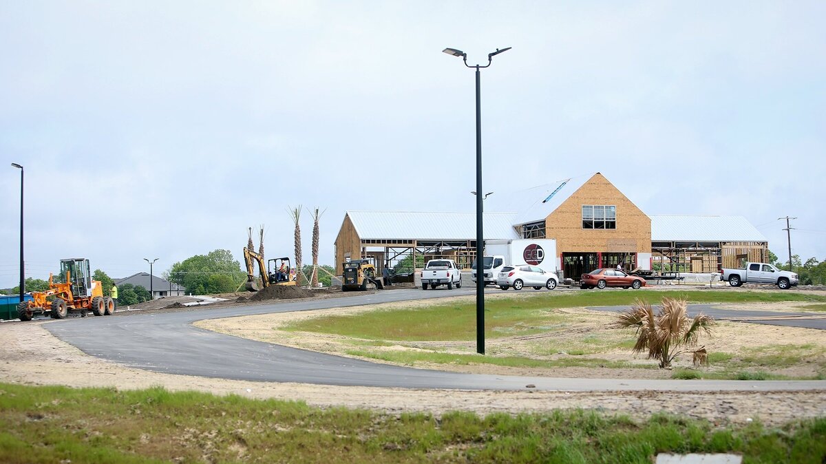Work continues on Finishline Karting on U.S. 90 in Biloxi on Tuesday, April 3, 2018.