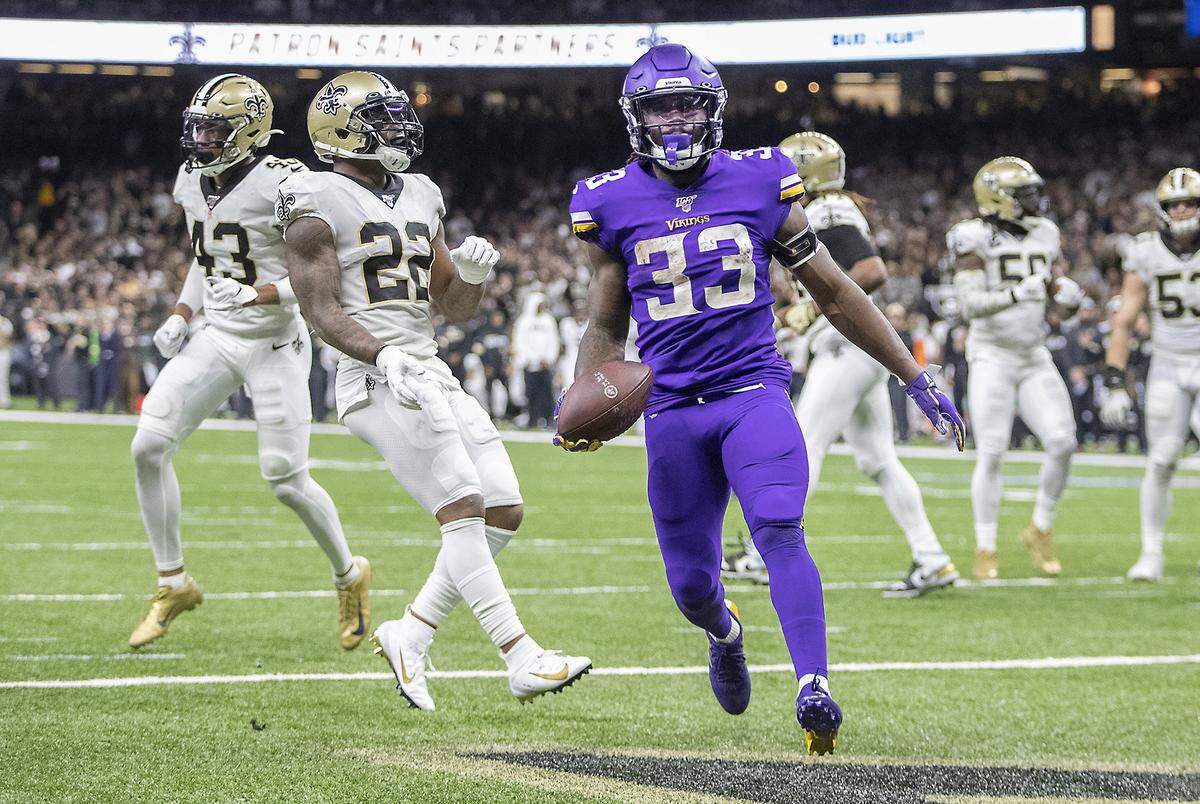 Minnesota Vikings running back Dalvin Cook has scored seven touchdowns in the past four games heading into Sunday’s matchup against the Carolina Panthers.