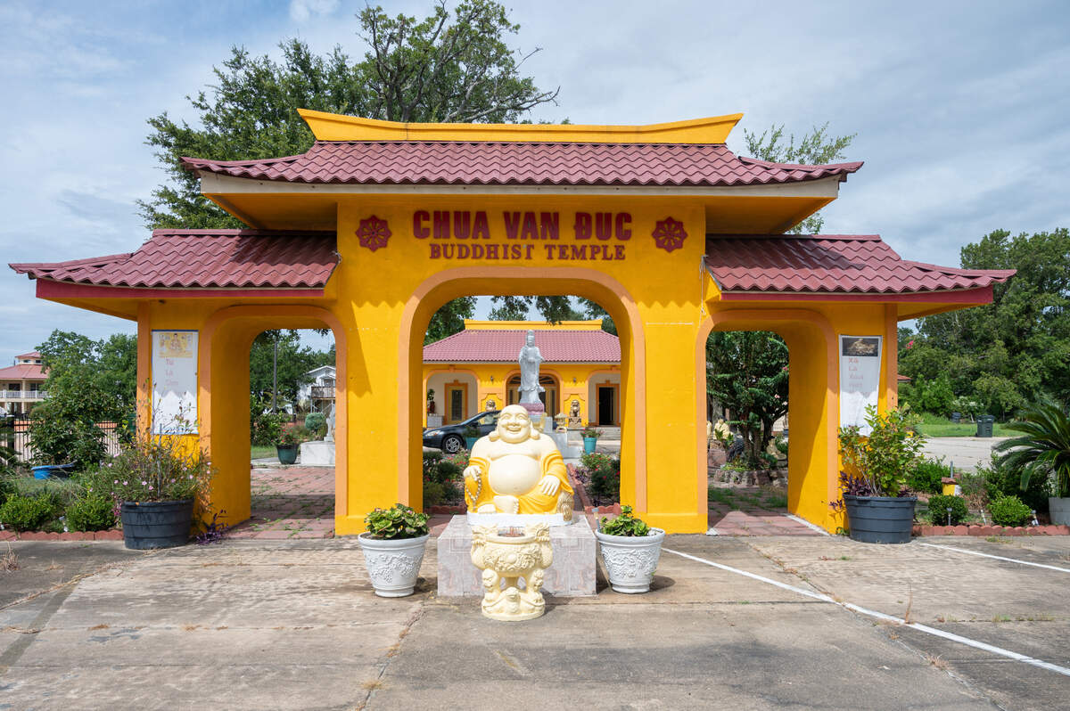 Chua Van Duc, the Vietnamese Buddhist temple in Biloxi on Aug. 23.