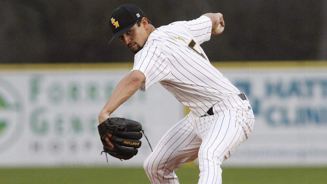 Southern Miss pitcher Nick Sandlin was chosen in the second round of the MLB Draft by the Cleveland Indians on Monday.