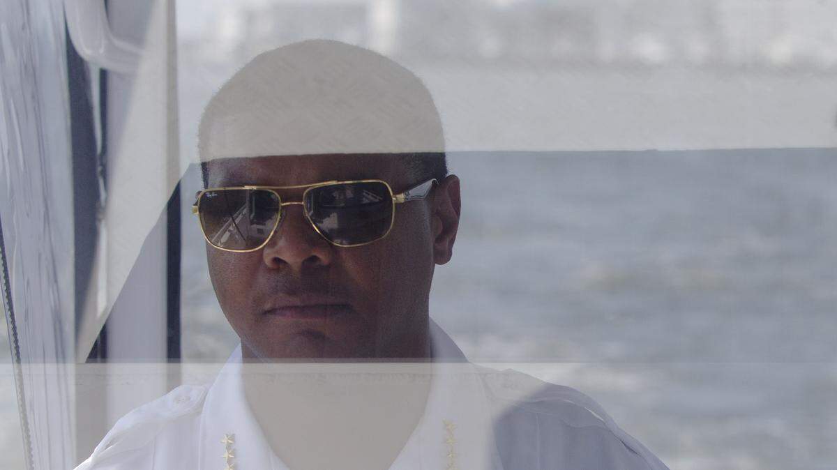 AMANDA McCOY/SUN HERALDDMR Marine Patrol Chief Keith Davis, along with other officials, urge South Mississippi residents to be safe when heading offshore.