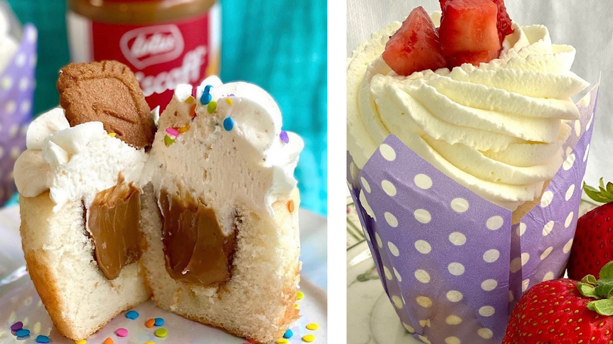 Dolce Bakeshop in Long Beach, Mississippi, has the best cupcake in the state, according to a new list from Yelp. Customer favorites include strawberry shortcake, right, and employees say they love the cookie butter cupcake, according to the store’s owners.