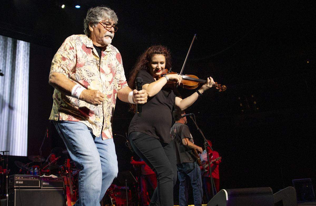 Alabama performs during a 2021 concert in Charlotte, N.C.