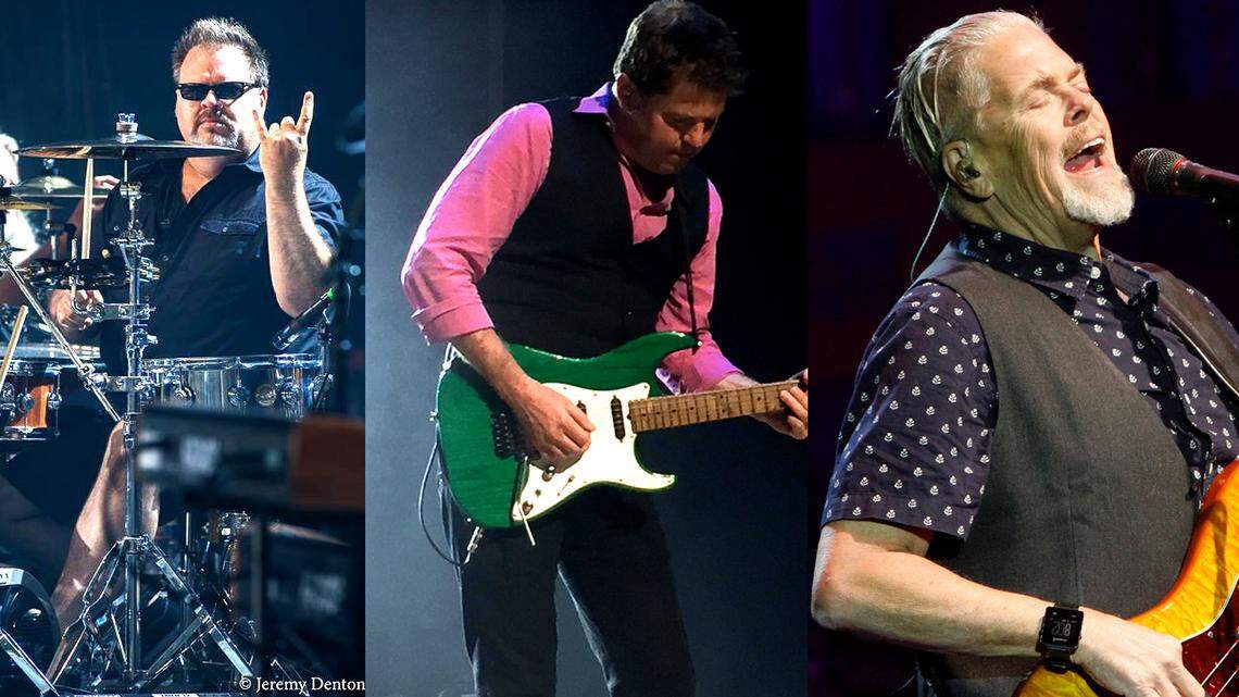 Ed Toth, drumer for The Doobie Brothers, Keith Howland, guitarist for Chicago and Doobie's bassist John Cowan.