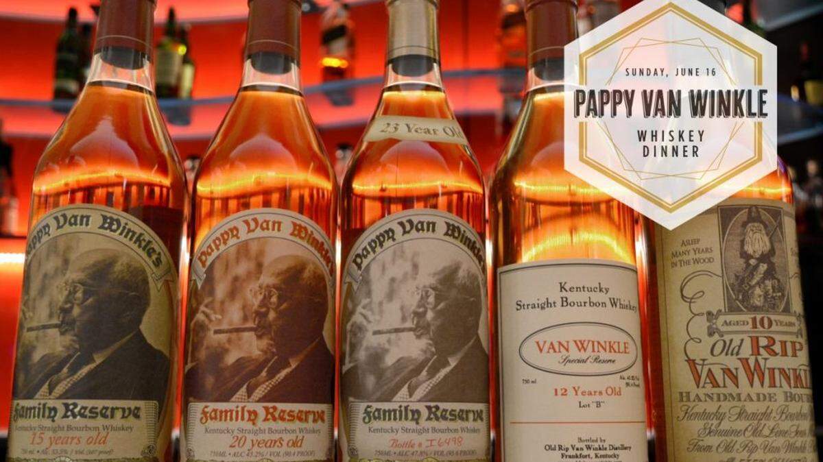 Pappy Van Winkle whiskey will be the star of a special Father’s Day dinner at Scarlet Pearl Casino. The menu was designed to complement the whiskey.