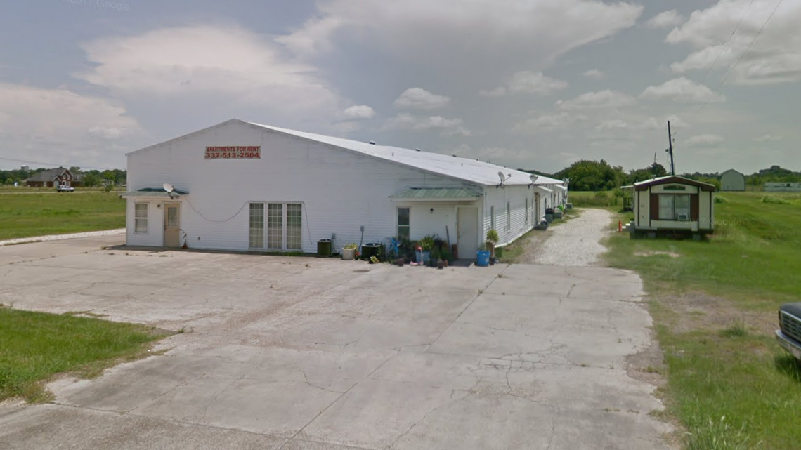 A Louisiana woman discovered a man was living in her attic, after he drops from the ceiling on Monday, according to the Jefferson Davis Parish Sheriff’s Office.