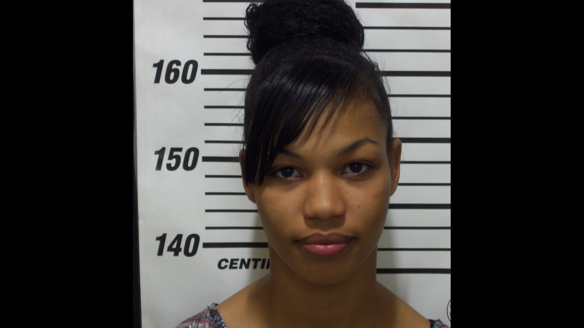 Darrien Nicole Clark’s July 2022 mugshot. Clark is wanted on an active felony warrant in connection to a drive-by shooting.