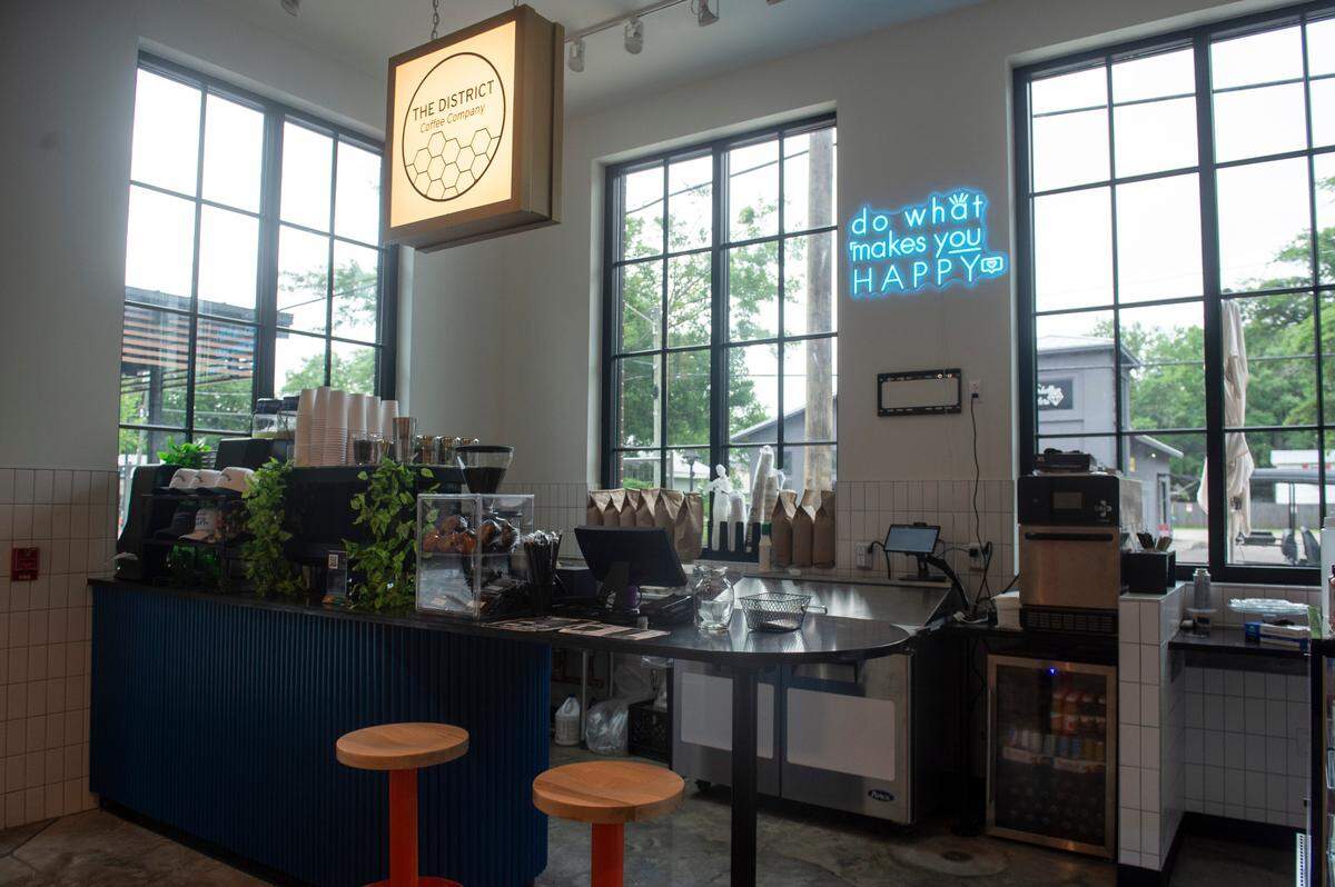 The District Coffee Company’s new location inside of Crave, the new food hall at OS1515 in Ocean Springs on Thursday, May 15, 2025.