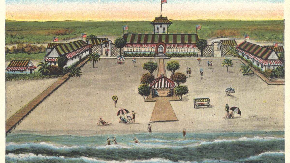 COURTESY THE PAUL JERMYN COLLECTIONThe Isle of Caprice opened in 1925 just outside of Mississippi waters on what had been named Dog Island. It offered sunbathing, swimming and gambling. Alcoholic drinks were not sold on the island but accommodating boat owners supplied visitors.