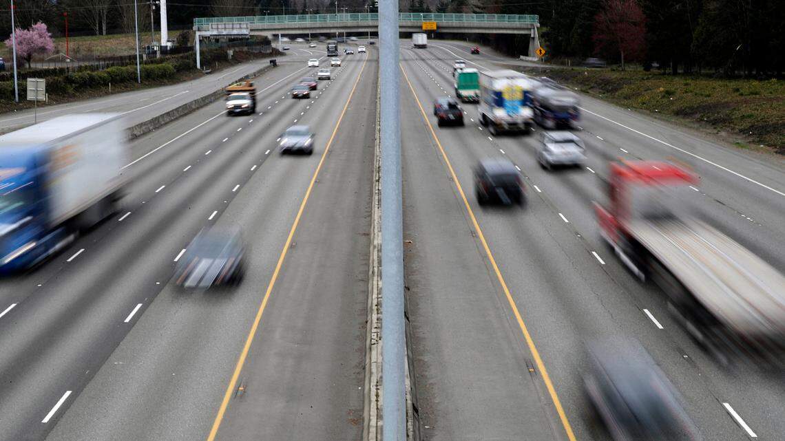 The motorcyclist was wearing a helmet when he crashed, police said. (AP Photo/Ted S. Warren, File)
