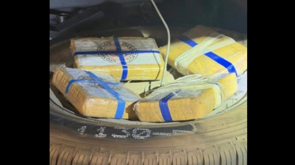 The Harrison County’s Sheriff’s Department seized 8.8 pounds of cocaine Wednesday on Interstate 10 from a Houston, Texas, man, arresting him on cocaine trafficking charges.