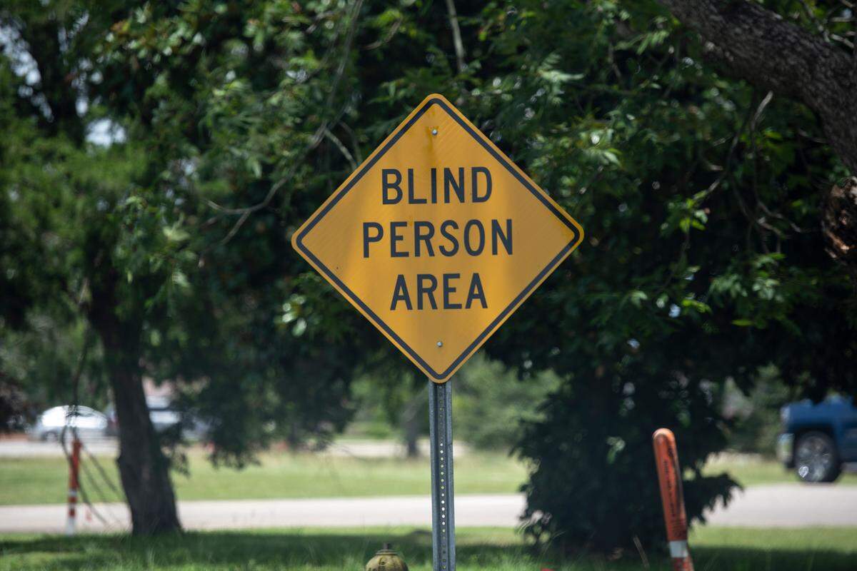 A street sign near the Mississippi Emerge Center in Long Beach on Thursday, July 25, 2024. Students at the Mississippi Emerge Center walk on Long Beach city streets from their apartments to the center daily.