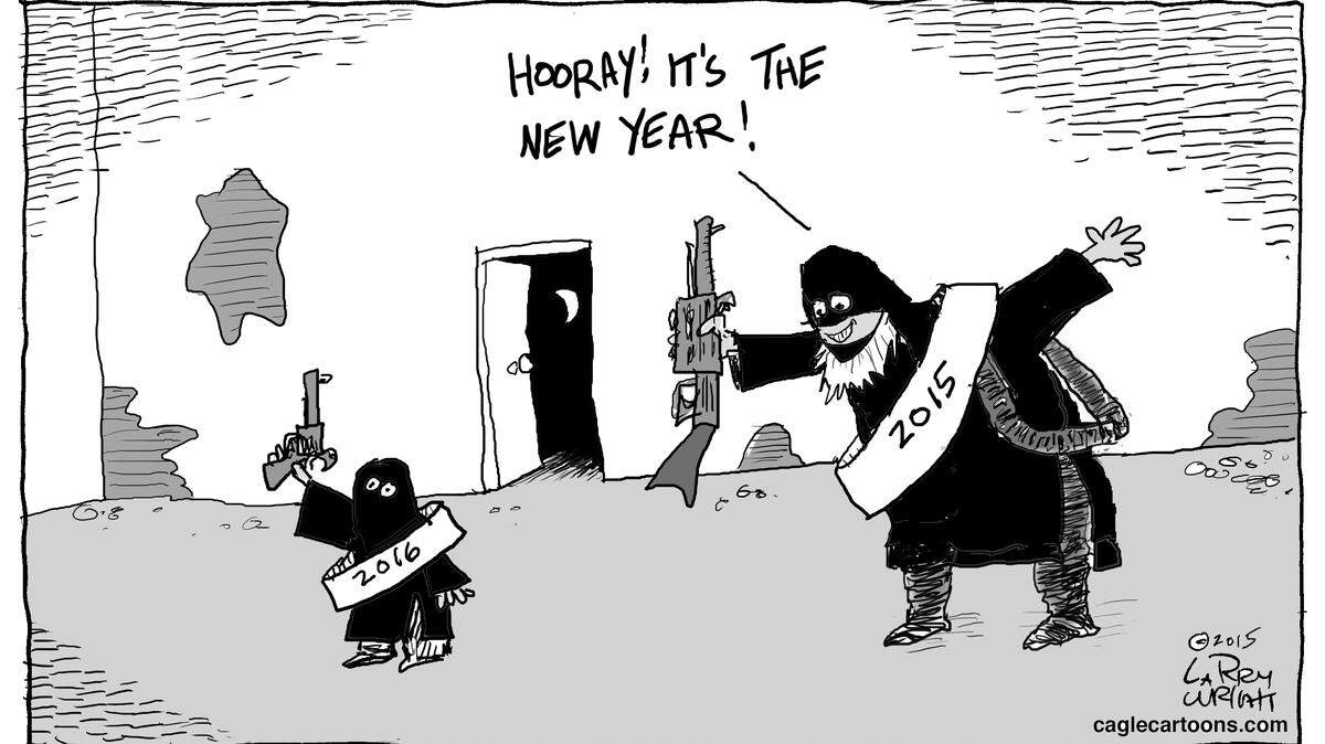 LARRY WRIGHT/CAGLECARTOONS.COM