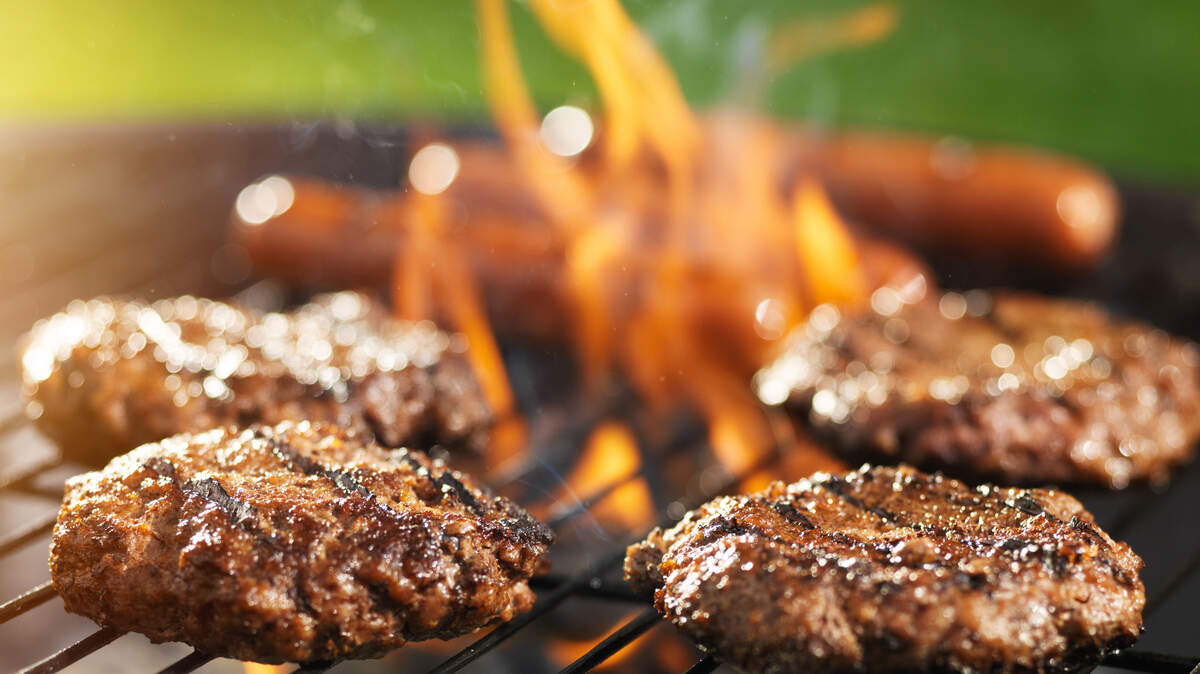 Burgers of any kind – ground beef, black bean, turkey, chicken or pork – are good food for Mardi Gras paradegoers to enjoy. If you like, add chili and cheese.