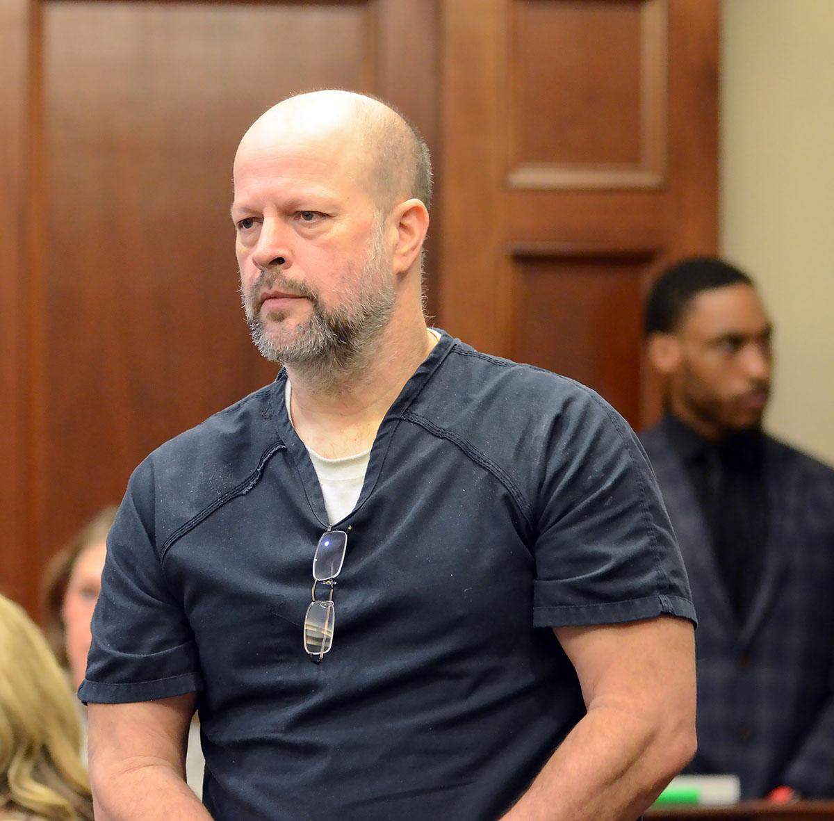 Brett McAlpin in Rankin County Circuit Court in Brandon, Miss., last year.