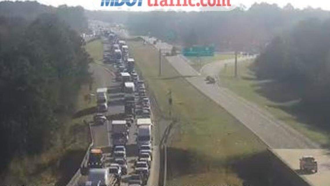 Update: I-10 westbound reopened after nearly two hours. Expect delays, MDOT says