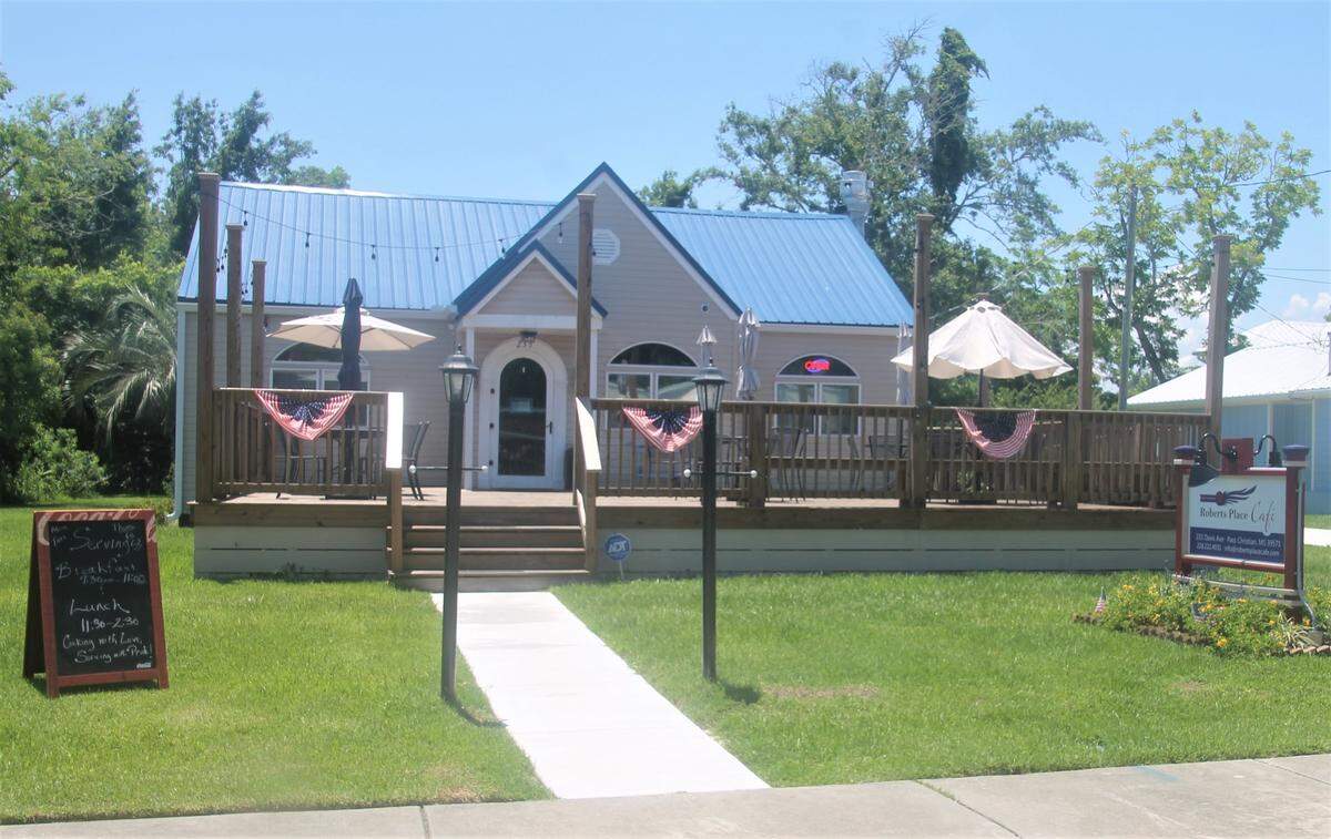 Roberts Place Cafe in Pass Christian is operated by Dorthy Roberts.