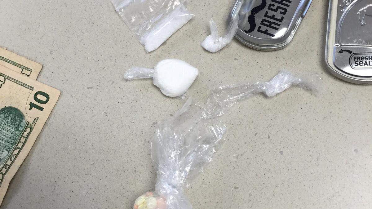 HANCOCK COUNTY SHERIFF'S OFFICE 
 Various drugs and other contraband was found hidden inside a Poplarville woman's vagina following her arrest in Hancock County on Saturday, March 19, 2016.