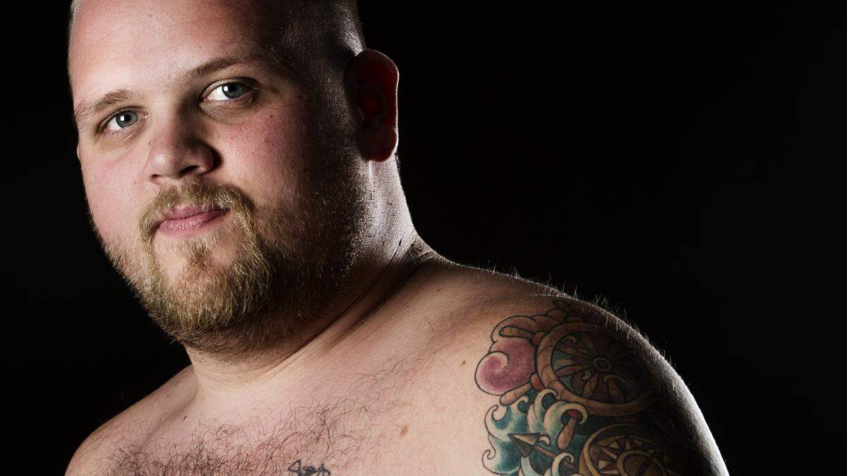 Sun Herald social media journalist Justin Mitchell