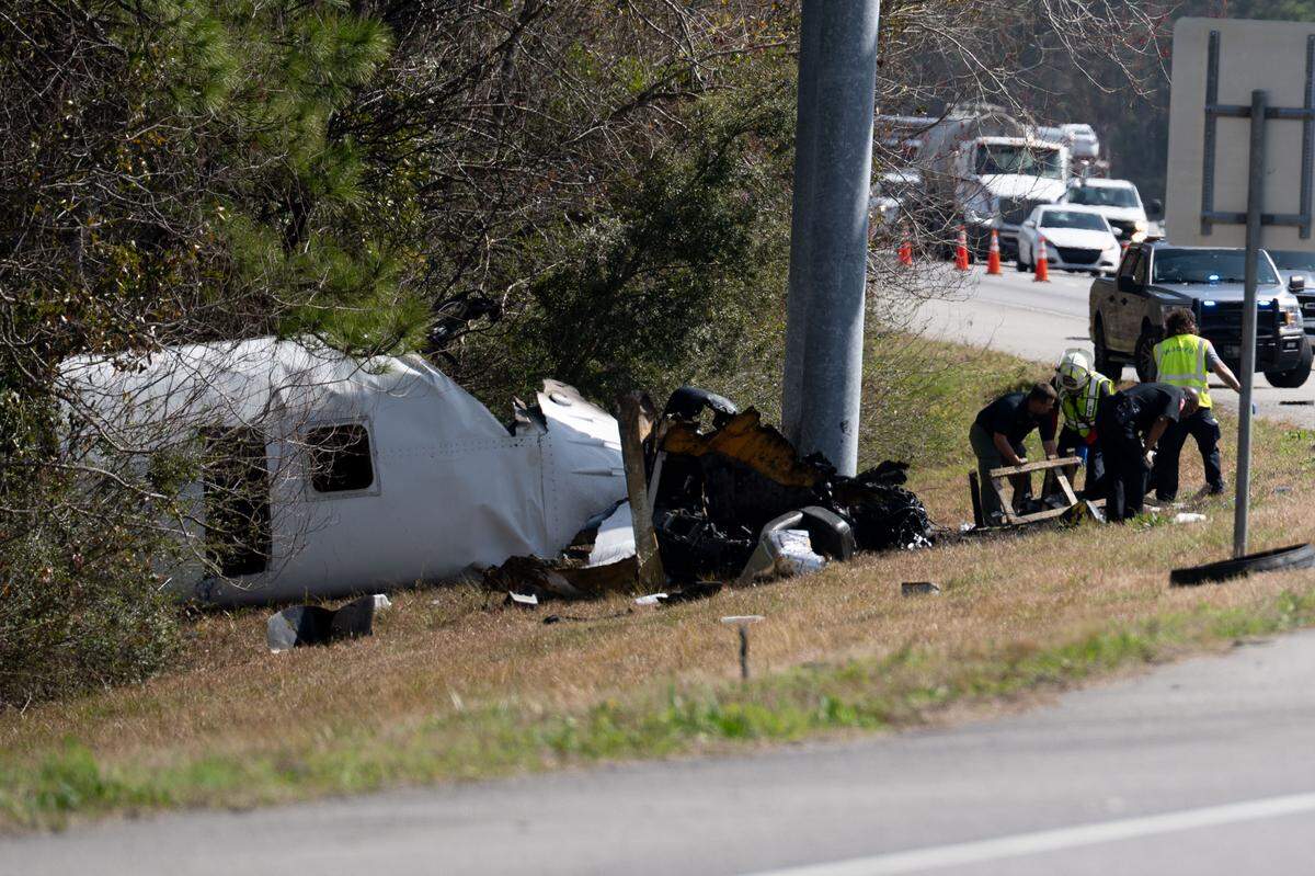 Police investigate a fatal Wednesday crash at Exit 50 on I-10.