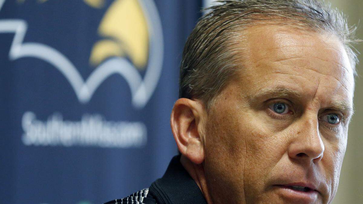 ROGELIO SOLIS/ASSOCIATED PRESS 
 Southern Miss coach Todd Monken led the Golden Eagles to a 9-4 campaign this year.