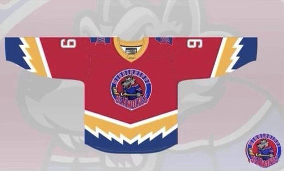 The red alternates the Mississippi Seawolves will be wearing in their inaugural season.