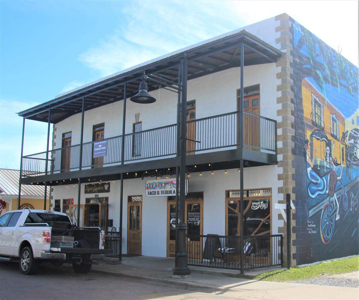 The new Rooftop Taco and Tequila Bar on Government Street in Ocean Springs. A restaurant with vacation rentals above will be built next the Mexican restaurant.