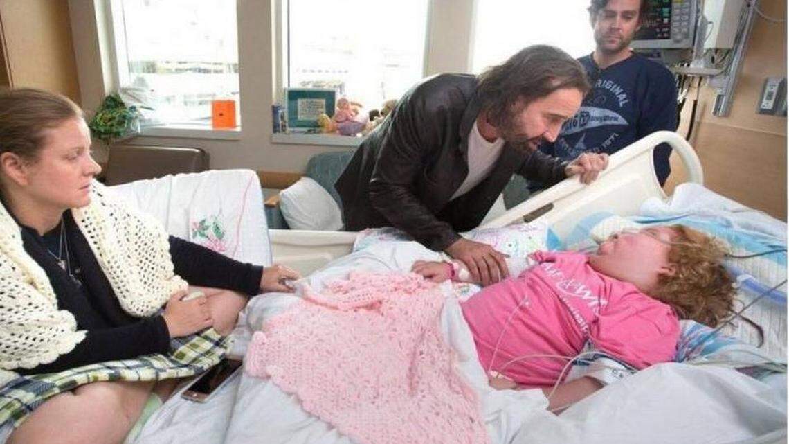Nicolas Cage donates $10,000 to fight rare cancer that's killing Coast kids