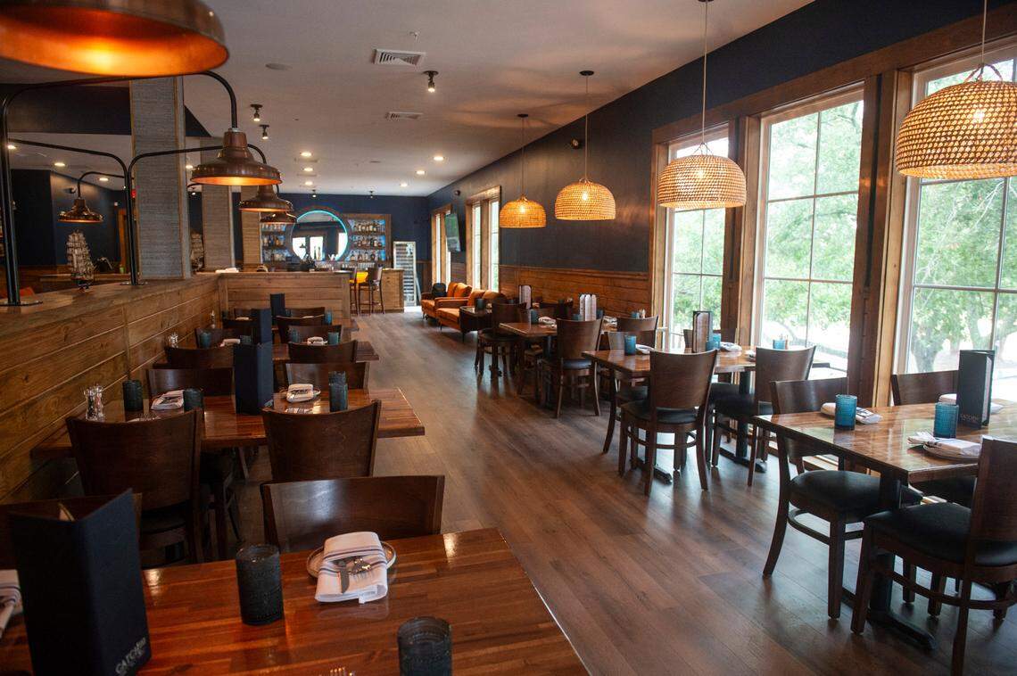 The dining room at Catch 110, the latest restaurant from Coast Restaurant Group, in Biloxi on Tuesday, Nov. 12, 2024.