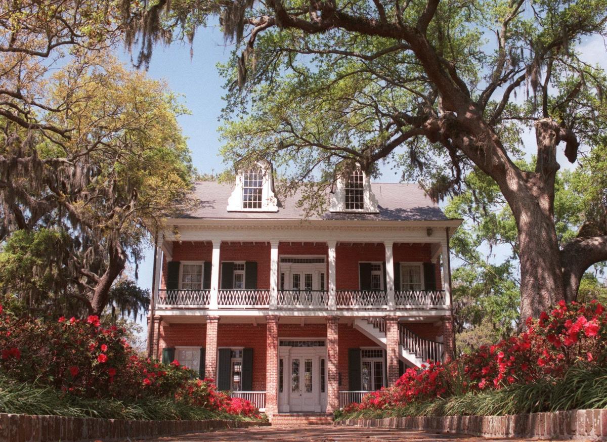 Tullis-Toledano Manor in Biloxi, shown in March 2000, was destroyed by Katrina.