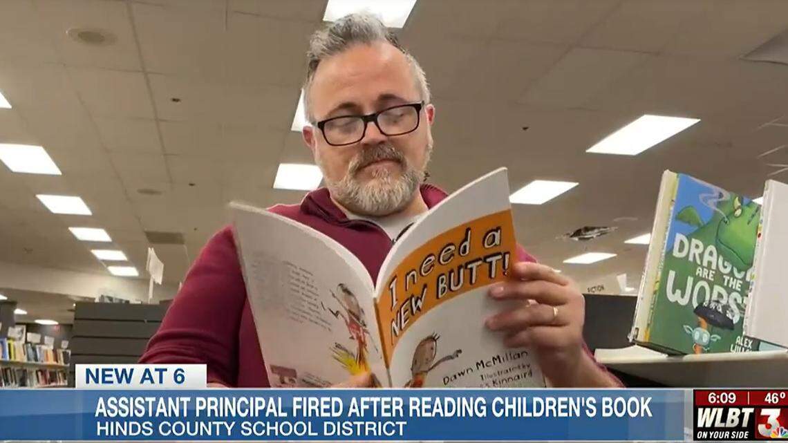 Toby Price, former assistant principal at Gary Road Elementary School in Mississippi, says he was fired after reading a children’s book to students that school district officials deemed inappropriate.