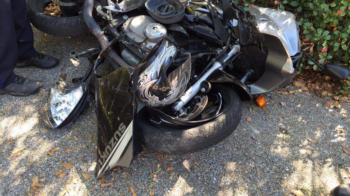 COURTESY GULFPORT POLICE DEPARTMENT 
 Officers are investigating a crash involving a motorcycle in the 1000 block of Township Rd (west of Cowan Rd) in Gulfport.