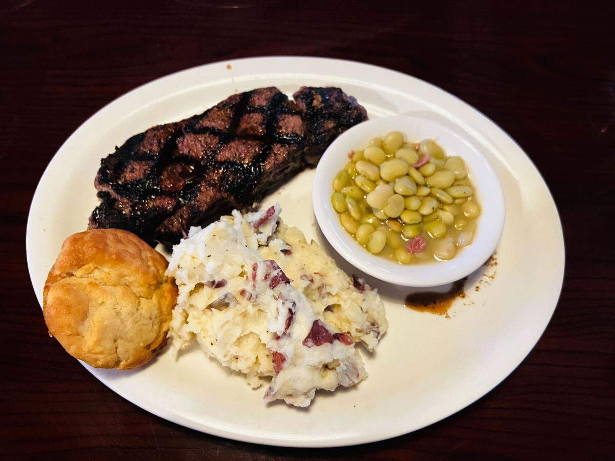 The New York Strip steak at Sully’s in Gulfport makes the restaurant a Best Date Night spot on the Coast.