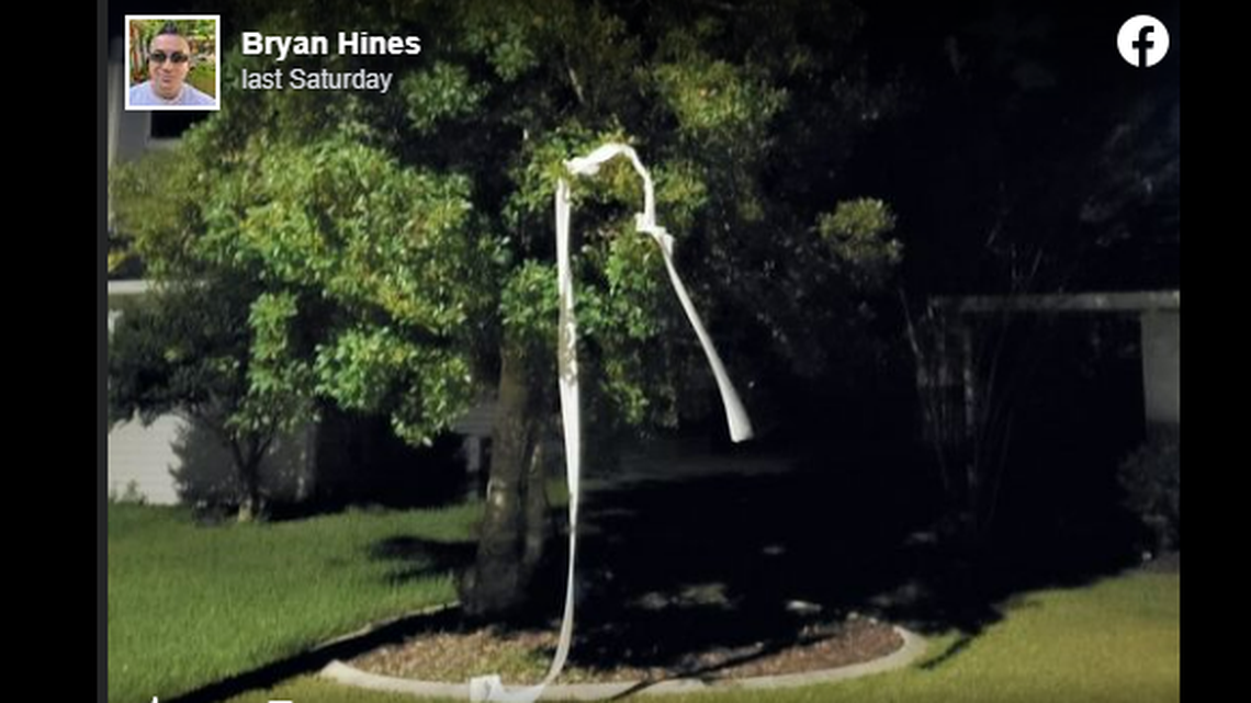 The Louisiana man wasn’t mad when he saw the toilet paper prank - he was disappointed.