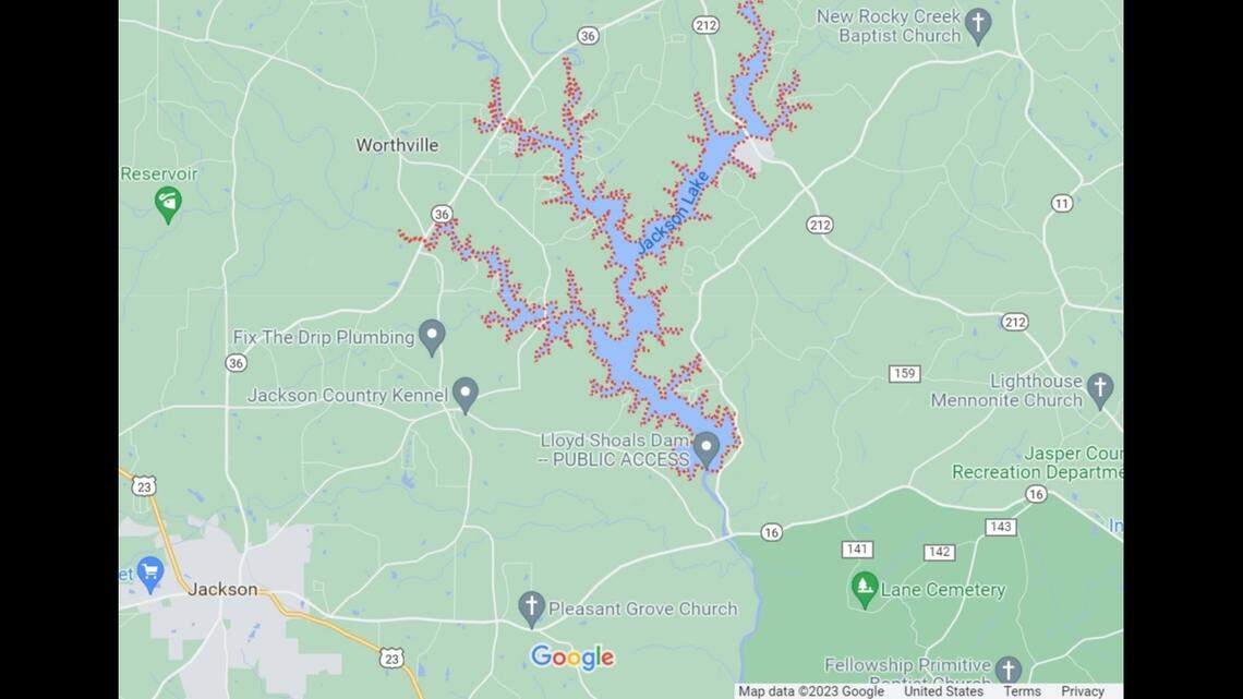 A 48-year-old man drowned while tubing with friends on Jackson Lake in Butts County, Georgia, authorities say.