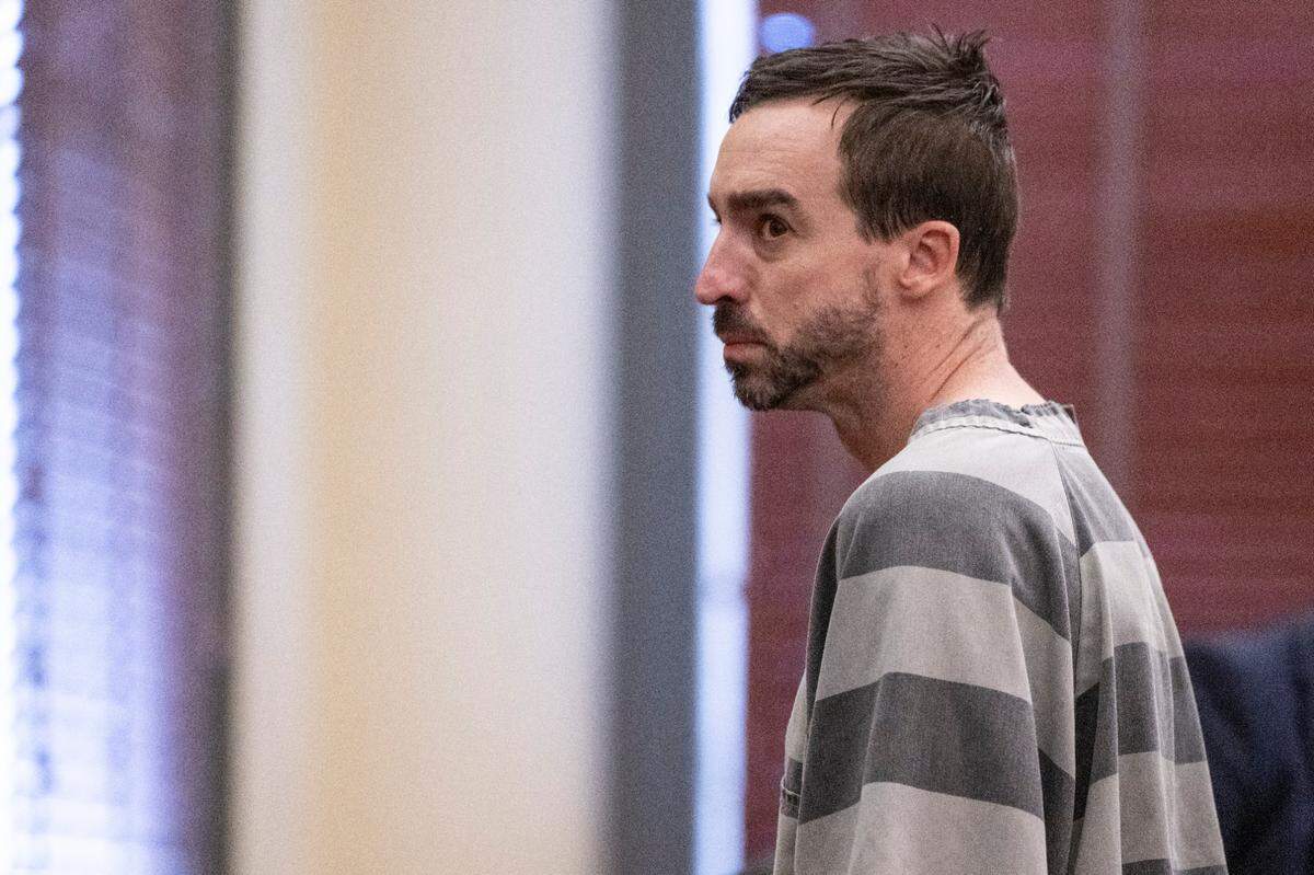 Alan Moran is escorted from the courtroom after Moran’s revocation hearing at Hancock County Circuit Court in Bay St. Louis on Thursday, June 19, 2025.