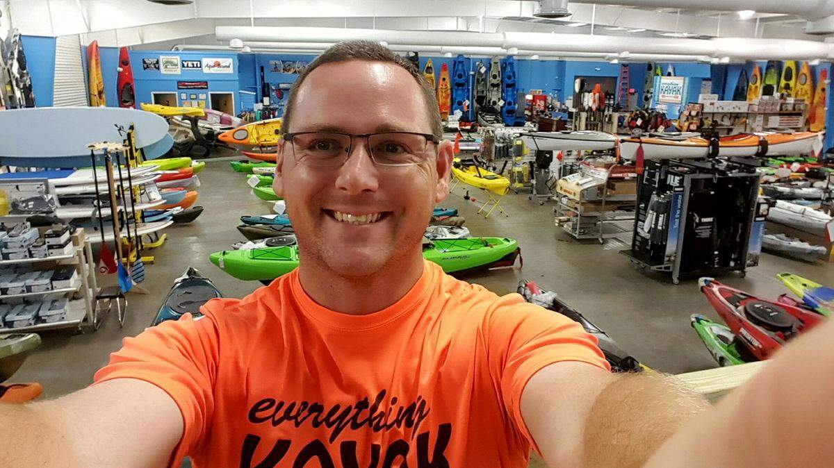 SUBMITTED 
 
 Mike Pornovets, owner of Everything Kayak in Gulfport, is the state's SBA small business person of the year.