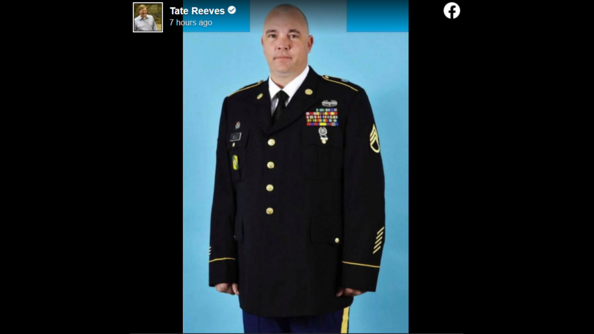 National Guard Staff Sgt. Robert Jason Belue, of Iuka, Miss., died during the Army Combat Fitness Test.