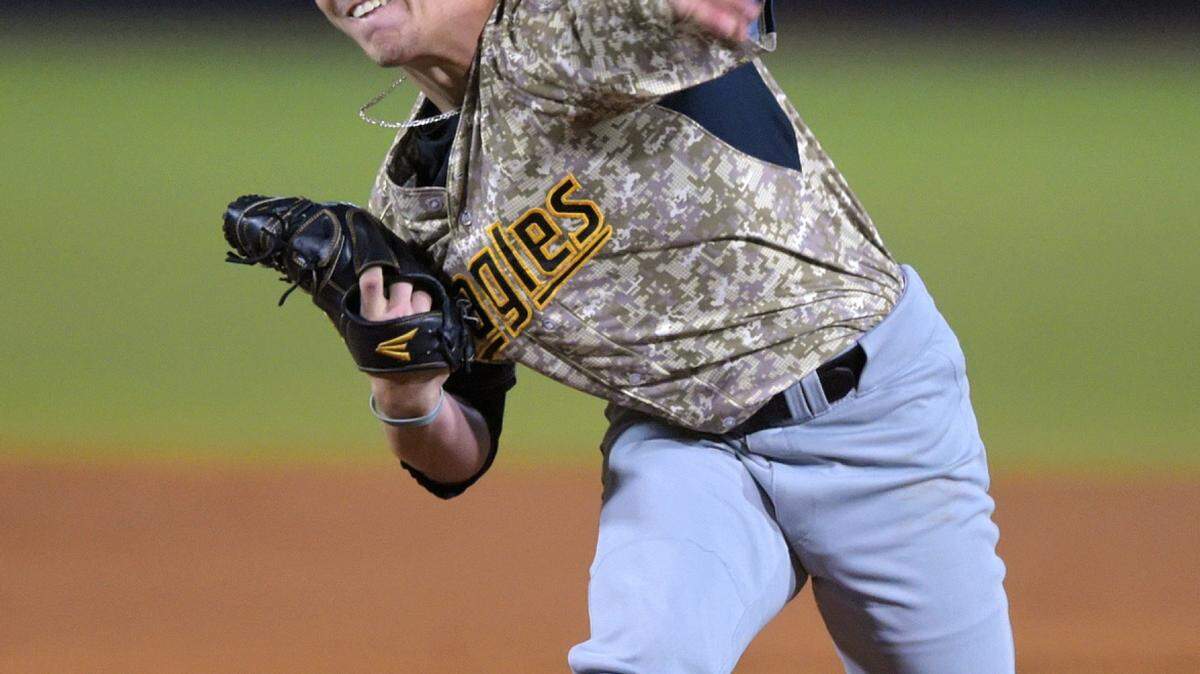 GLENN ANDREWS/SPECIAL TO THE SUN HERALDSophomore left-hander Kirk McCarty will again be a big part of the Southern Miss pitching staff this season.