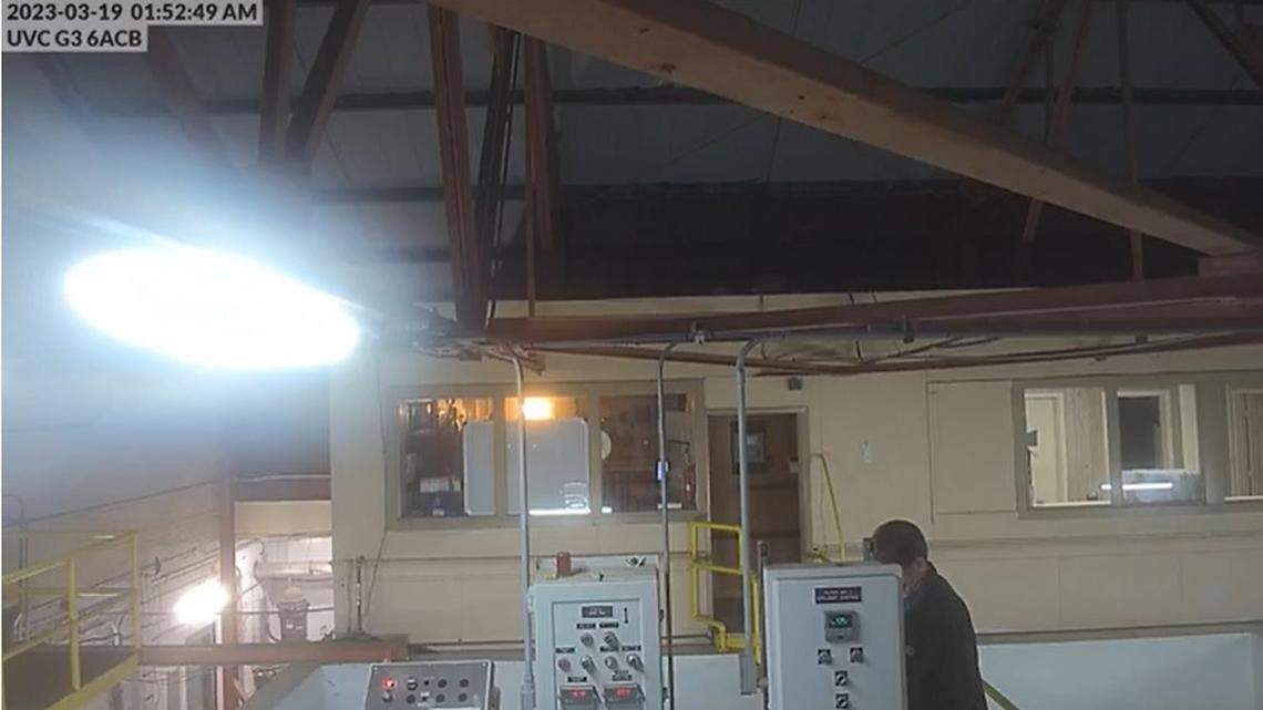 A water company worker was seen on video urinating in the water supply in Ascension Parish, Louisiana, on March 19, officials said. He has been fired.