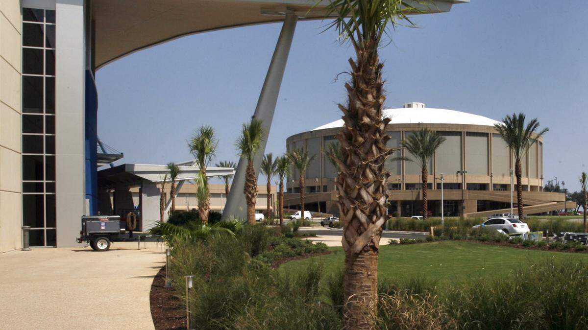 TIM ISBELL/SUN HERALD 
 A shooting was reported at Biloxi High's graduation at Mississippi Coast Coliseum and Convention Center on Friday, May 24, 2016.