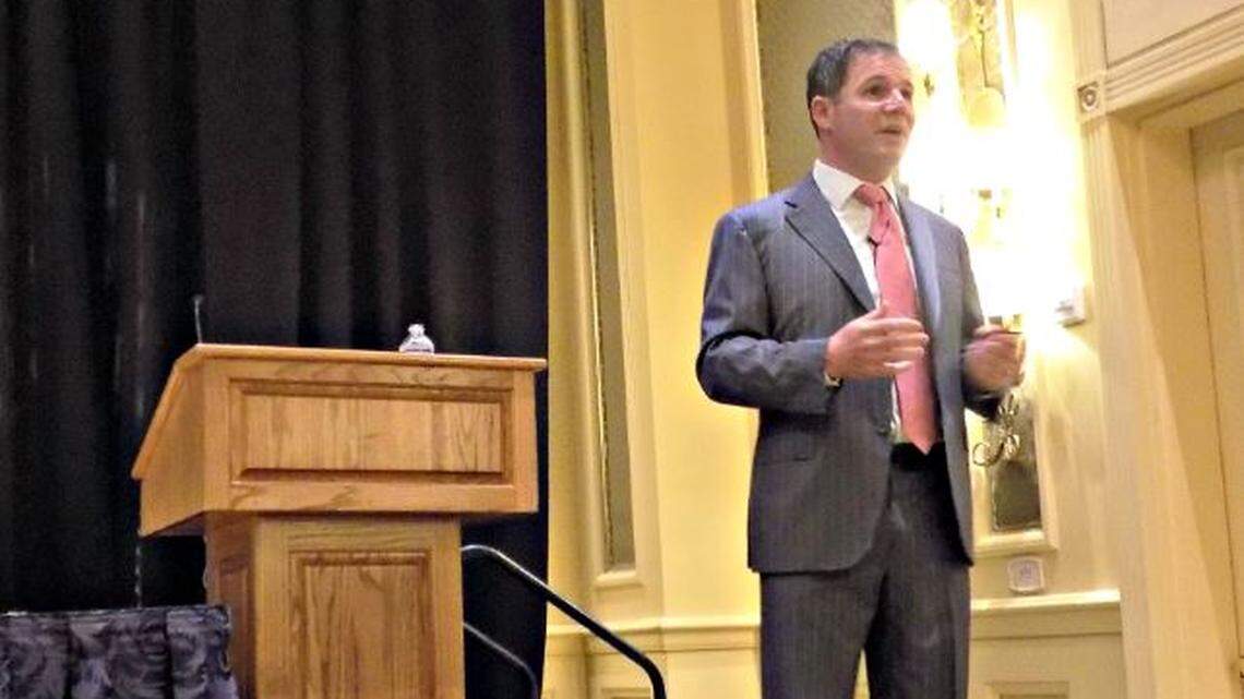 Geoff Freeman, president of the American Gaming Association, said at Thursday's Southern Gaming Summit in Biloxi that Mississippi could be limiting the impact of sports betting by not allowing mobile bets outside a casino.