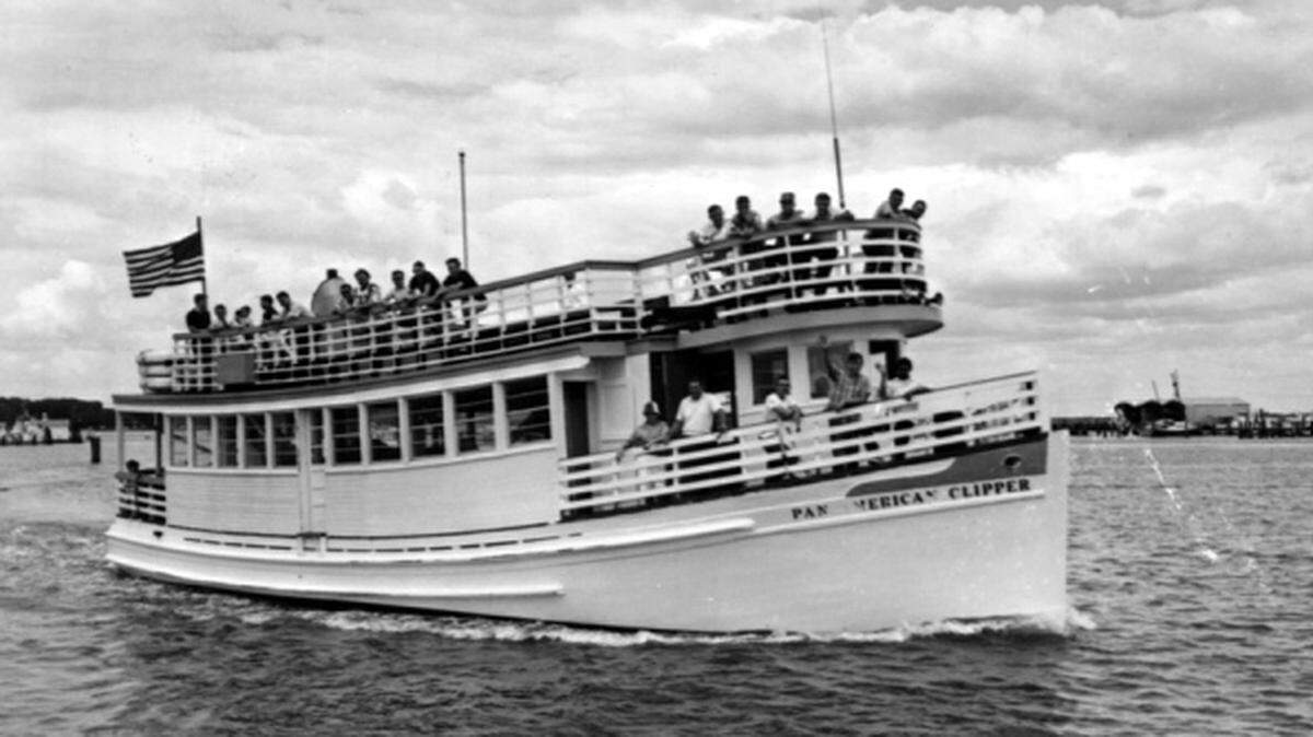 COURTESY SHIP ISLAND EXCURSIONSThe historic Pan American Clipper excursion boat will take history buffs from across South Mississippi on a cruise to learn Biloxi's history from area historians who are part of the story.