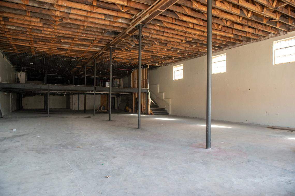 The former JCPenny building in downtown Biloxi is part of The District on Howard mixed use development in downtown Biloxi.