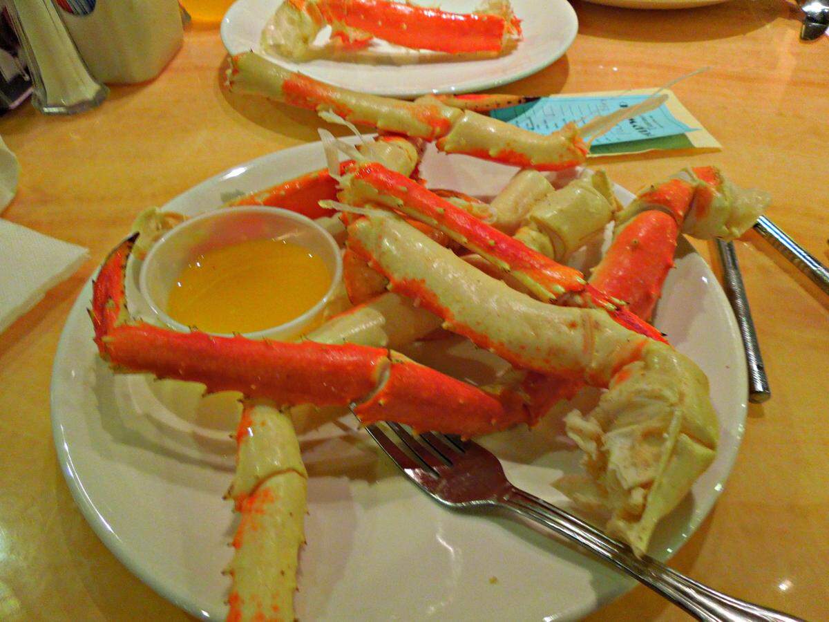 A plate of crab legs starts many a feast at casino buffets in South Mississippi. Dungeness crab legs currently are unavailable but all-you-can-eat crawfish are on the menu.