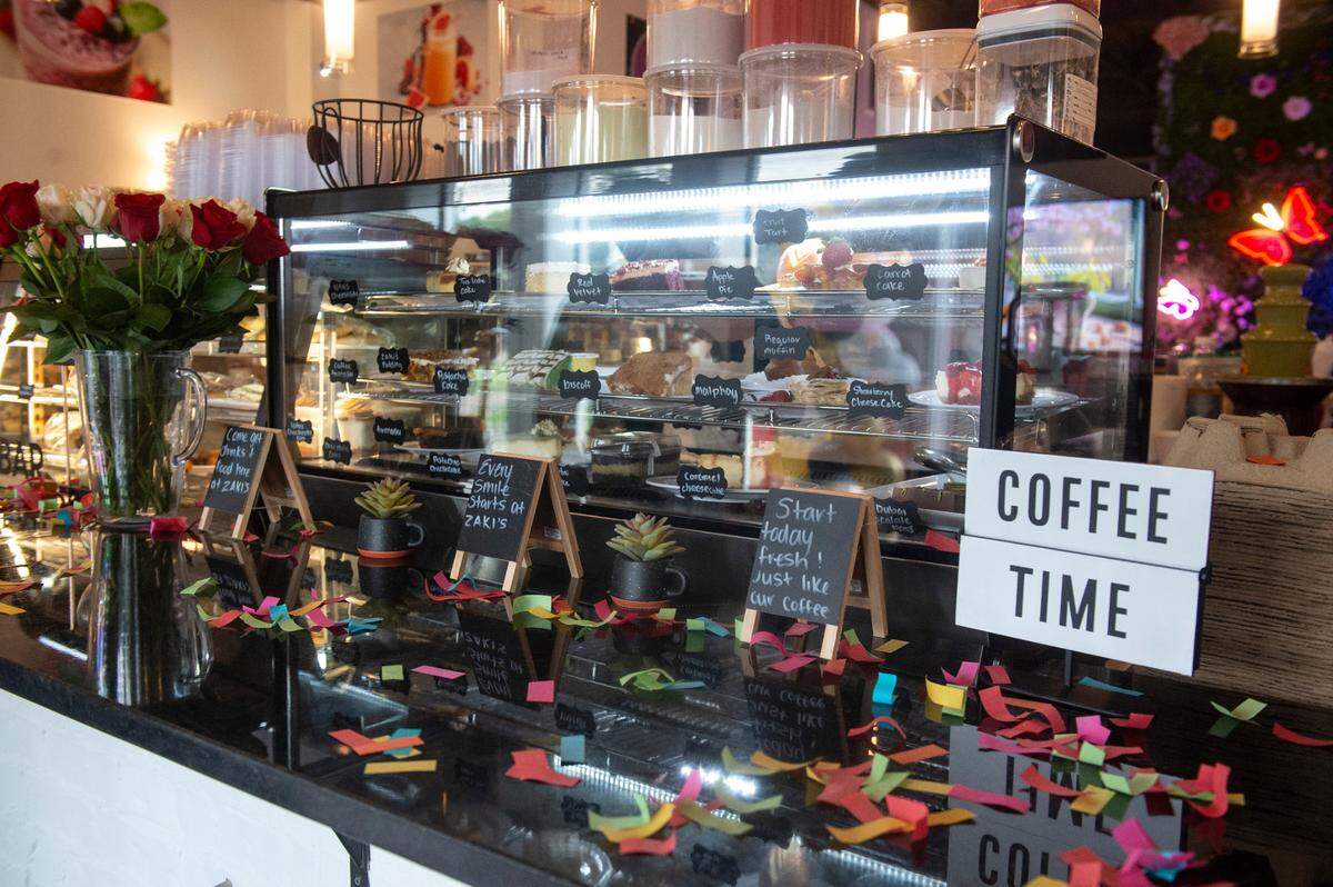Various pastries and desserts for sale at Zaki’s Cafe in Gulfport on Friday, May 9, 2025.